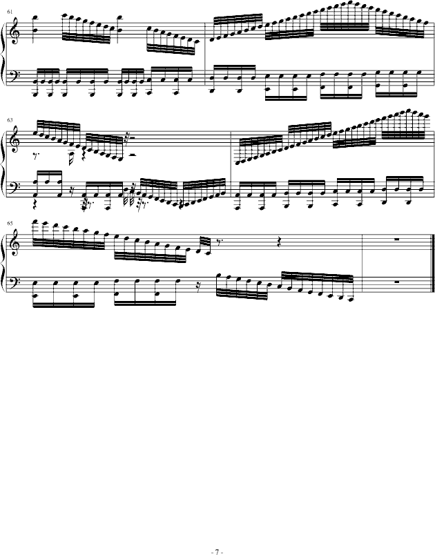 零雪怒舞(钢琴谱)7