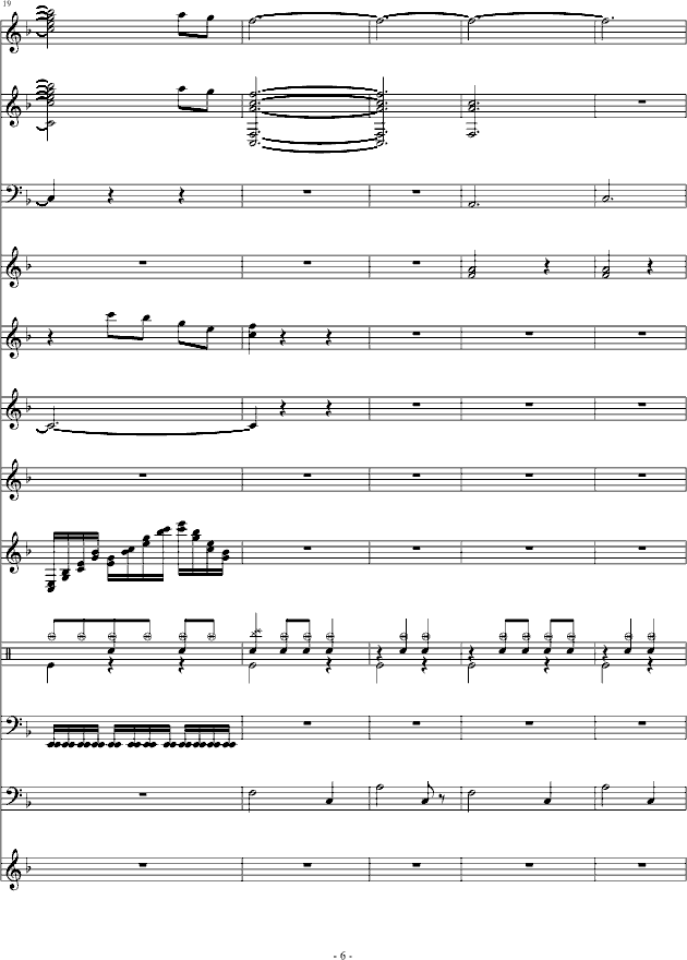 春天是最美的语言(钢琴谱)6