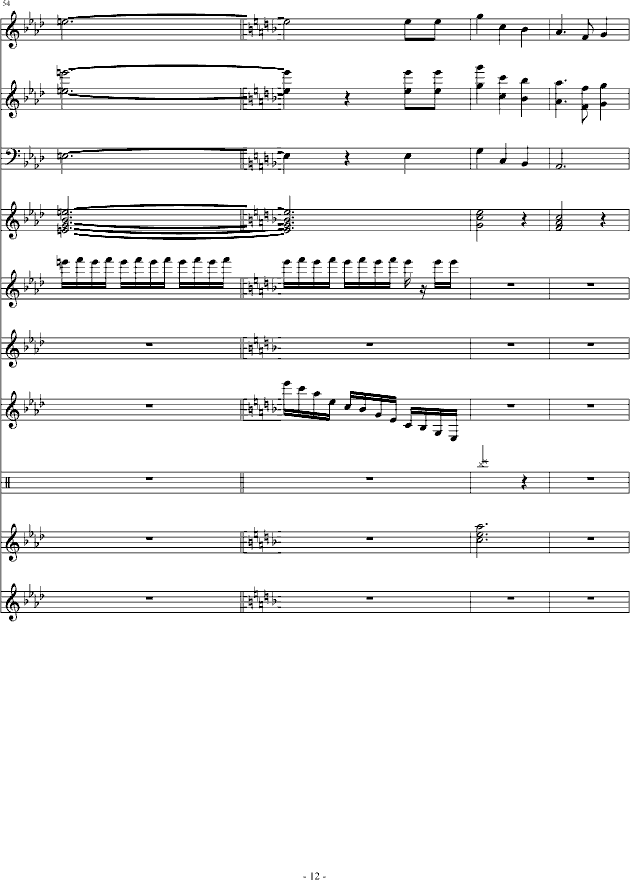 春天是最美的语言(钢琴谱)12