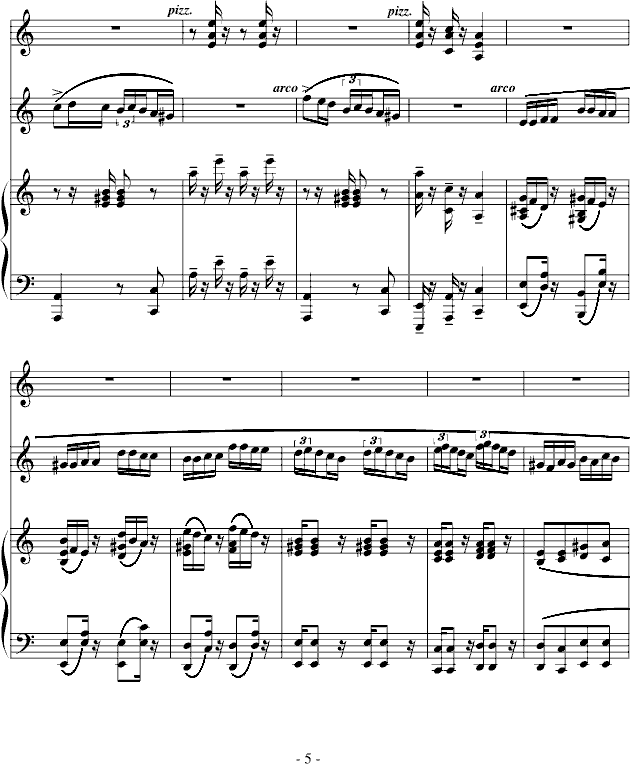 west life(钢琴谱)5