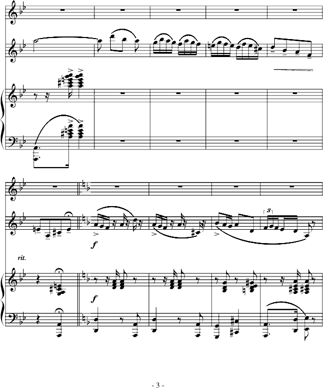 west life(钢琴谱)3