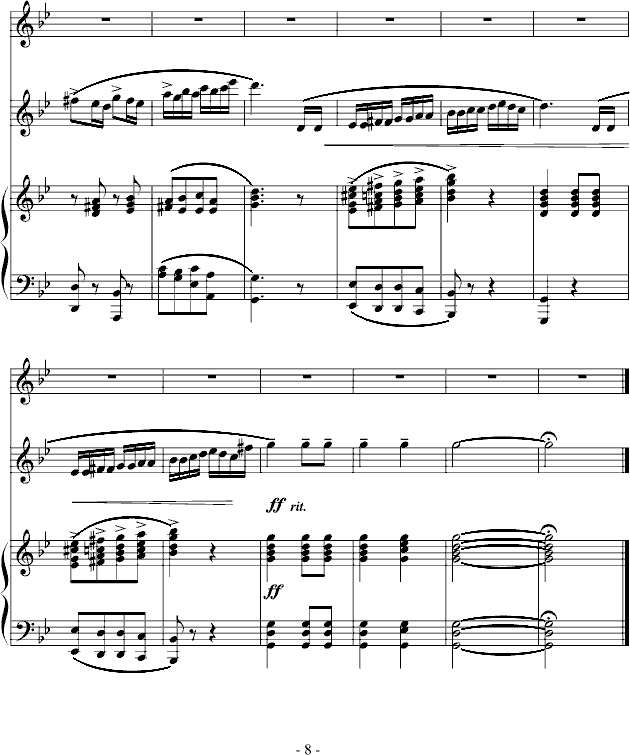 west life(钢琴谱)8