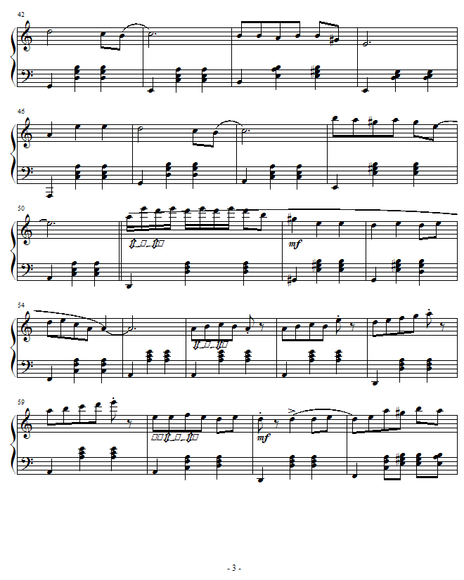 初冬.孤街.圆舞曲Op2.1(钢琴谱)3