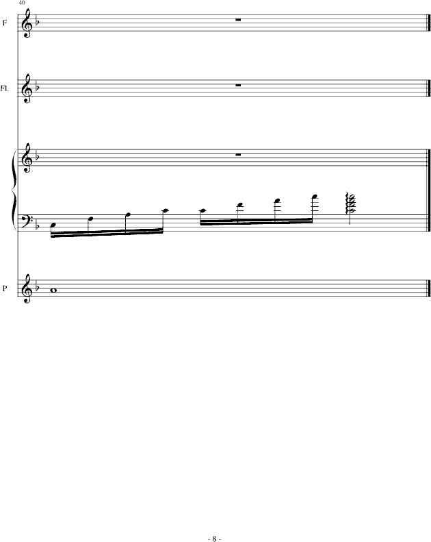 秋·思念(钢琴谱)8