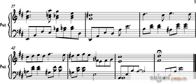 Playing love(钢琴谱)3