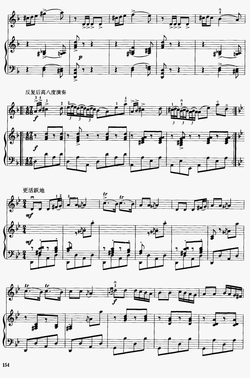 阳光照耀着塔什库尔干8(二胡谱)1