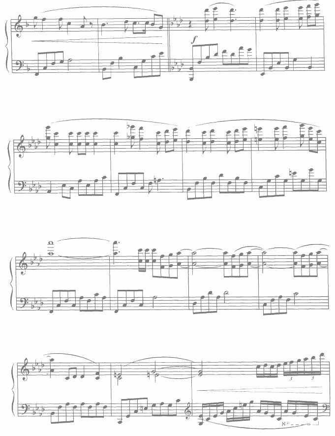 两个女人(钢琴谱)3