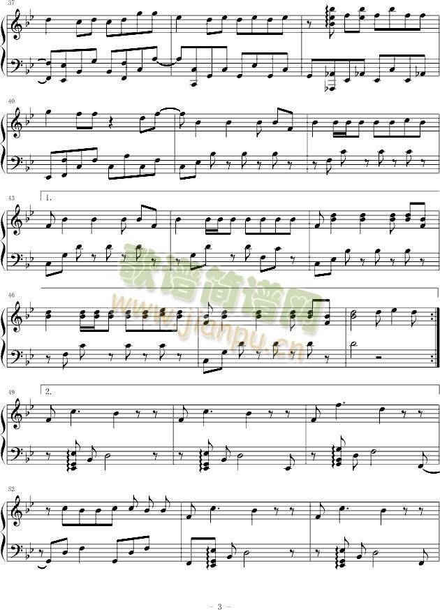 It`s You(钢琴谱)3