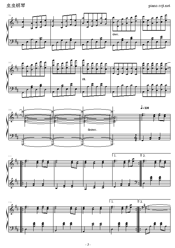 Reflections of Passion(钢琴谱)5