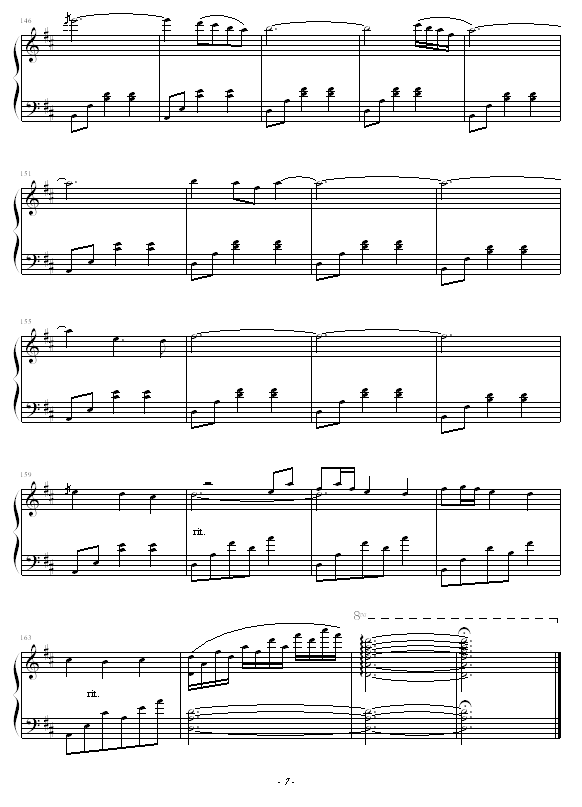 Reflections of Passion(钢琴谱)7