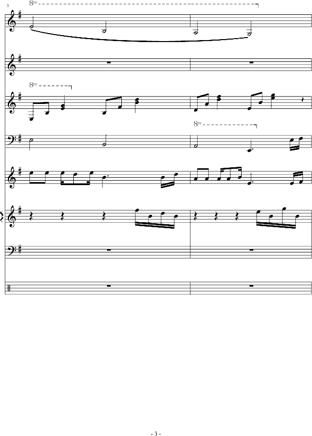 不能失去你(钢琴谱)3