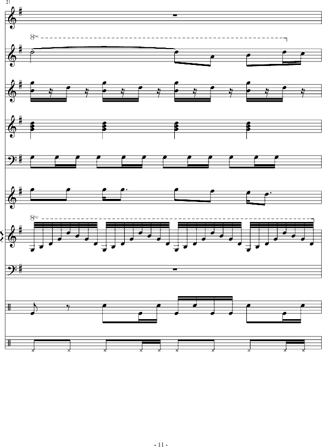 不能失去你(钢琴谱)11