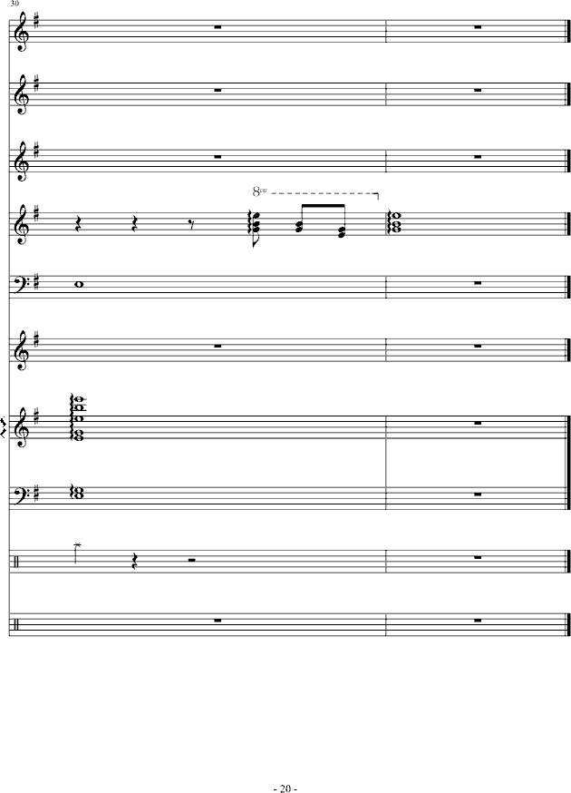 不能失去你(钢琴谱)20
