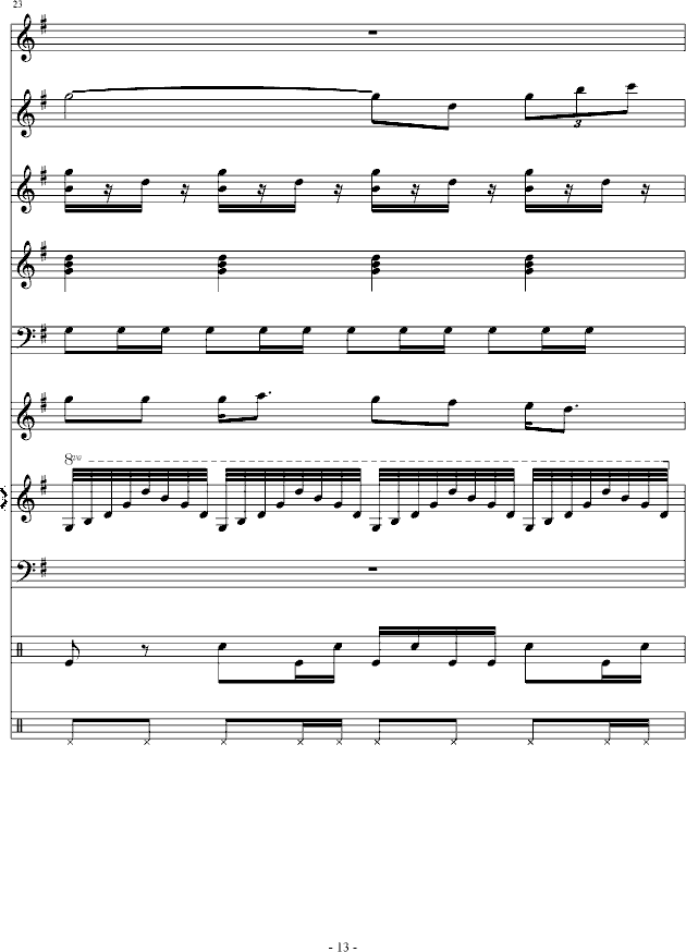 不能失去你(钢琴谱)13