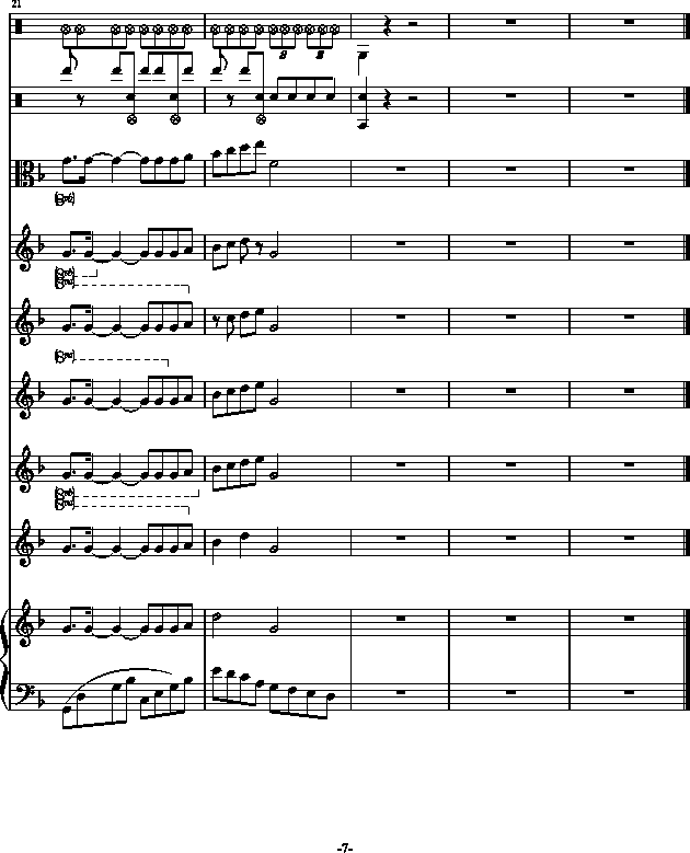 秋枫组曲 （一）(钢琴谱)7