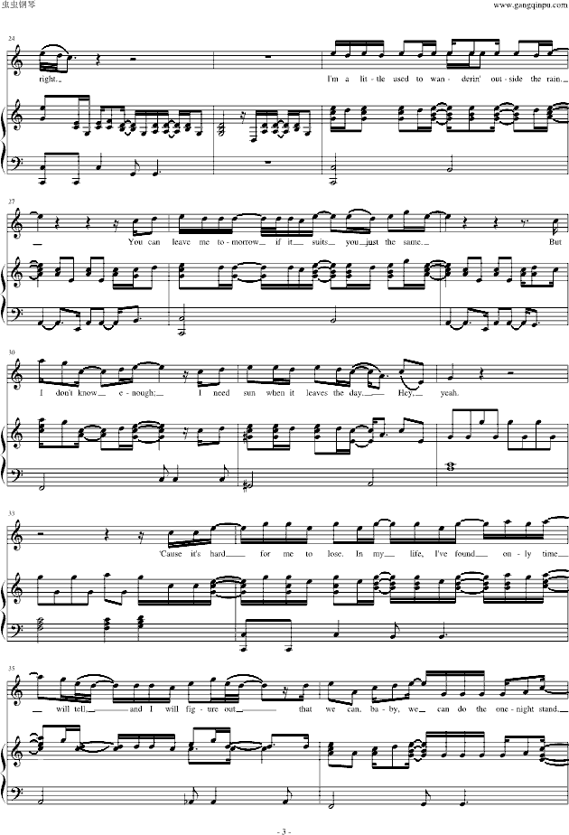 Free Loop(钢琴谱)3