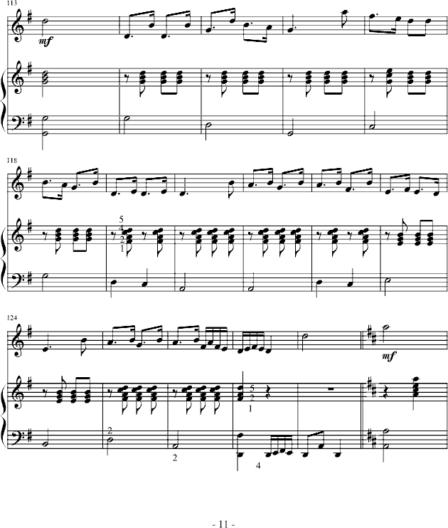 光明行(钢琴谱)11