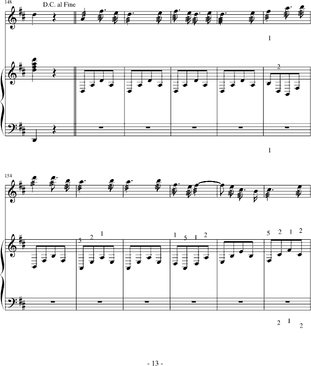 光明行(钢琴谱)13