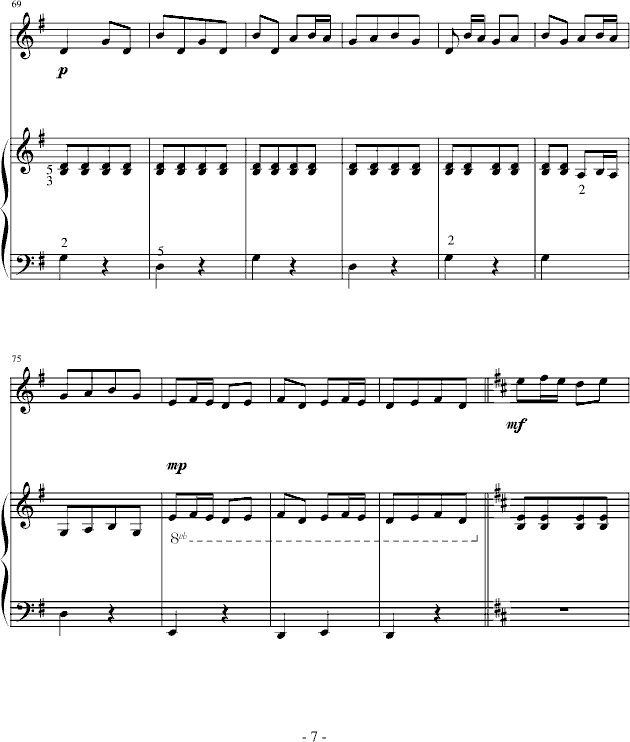 光明行(钢琴谱)7