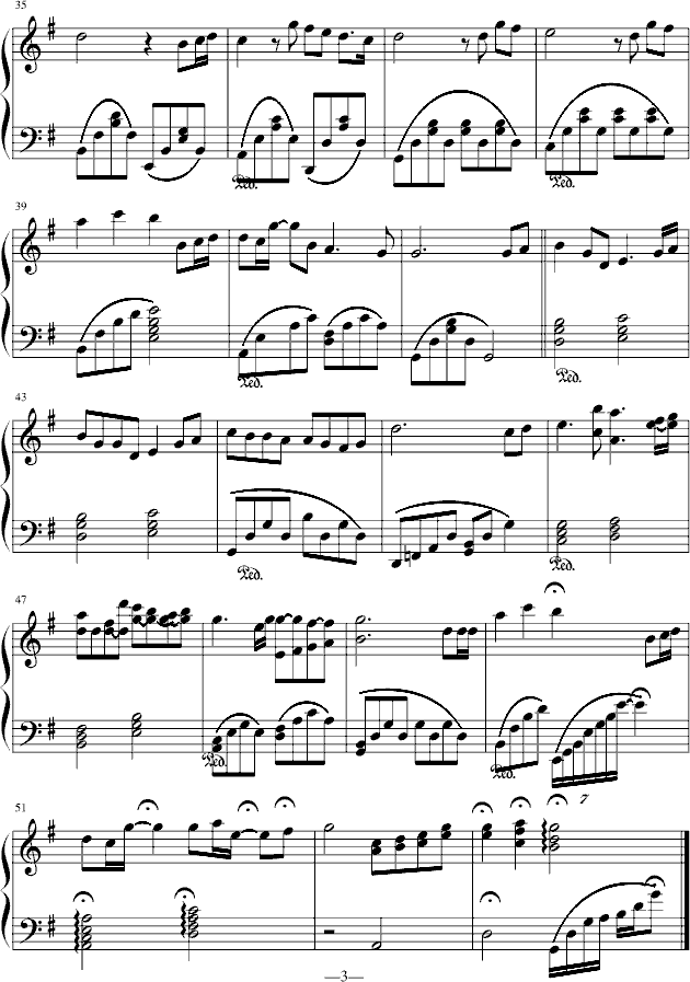 magic castle(钢琴谱)3