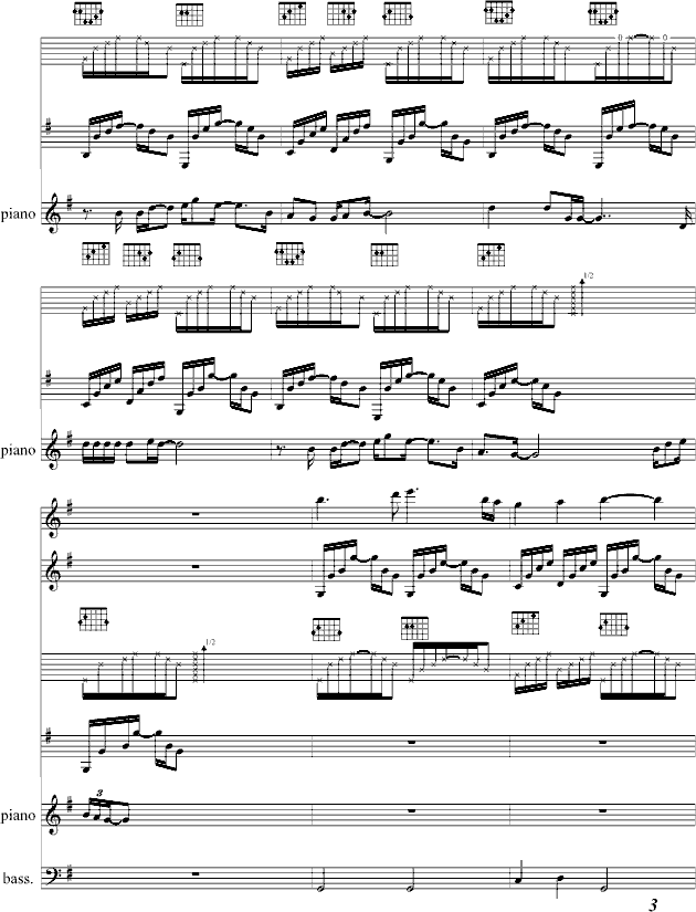 一生何求(钢琴谱)3