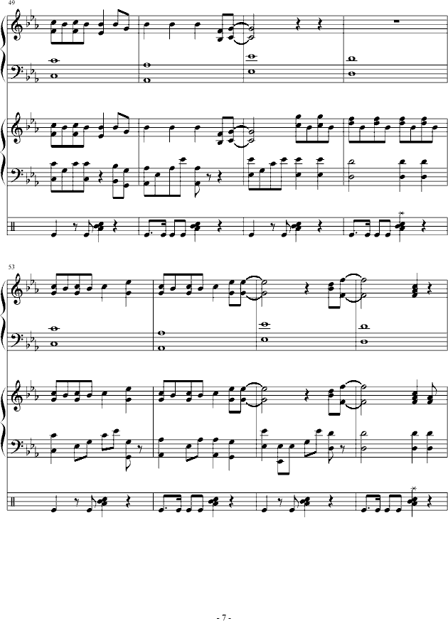 Apolpgize(钢琴谱)7