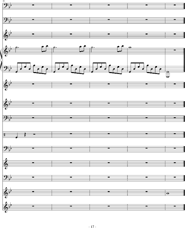 悲伤奏鸣曲(钢琴谱)17