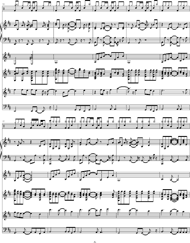The Memory of Your Smile(钢琴谱)6