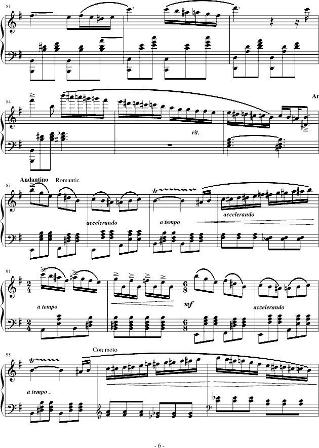 雨滴幻想曲(钢琴谱)6