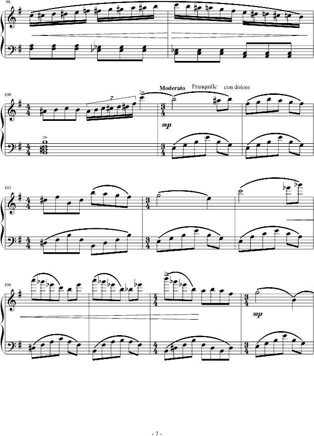 雨滴幻想曲(钢琴谱)7