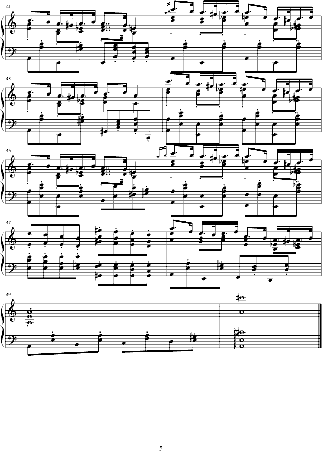 献给乐侠 Jazz Schubert(钢琴谱)5