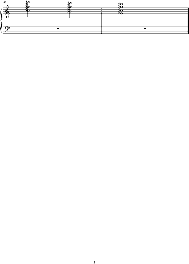 安静的想(钢琴谱)3