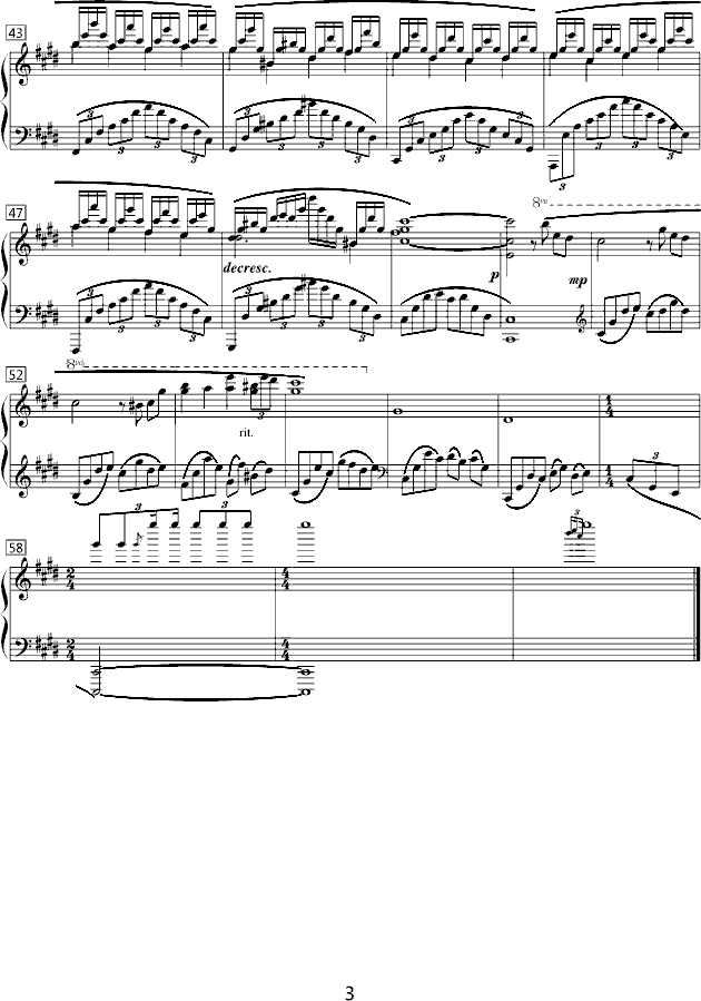 沦世·怨(钢琴谱)3