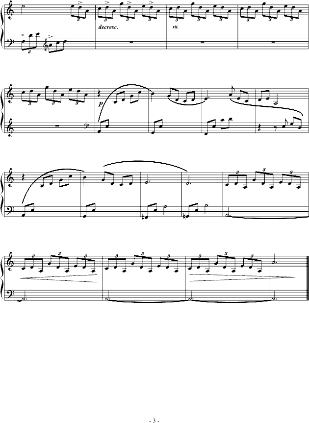 孤独者远航(钢琴谱)3