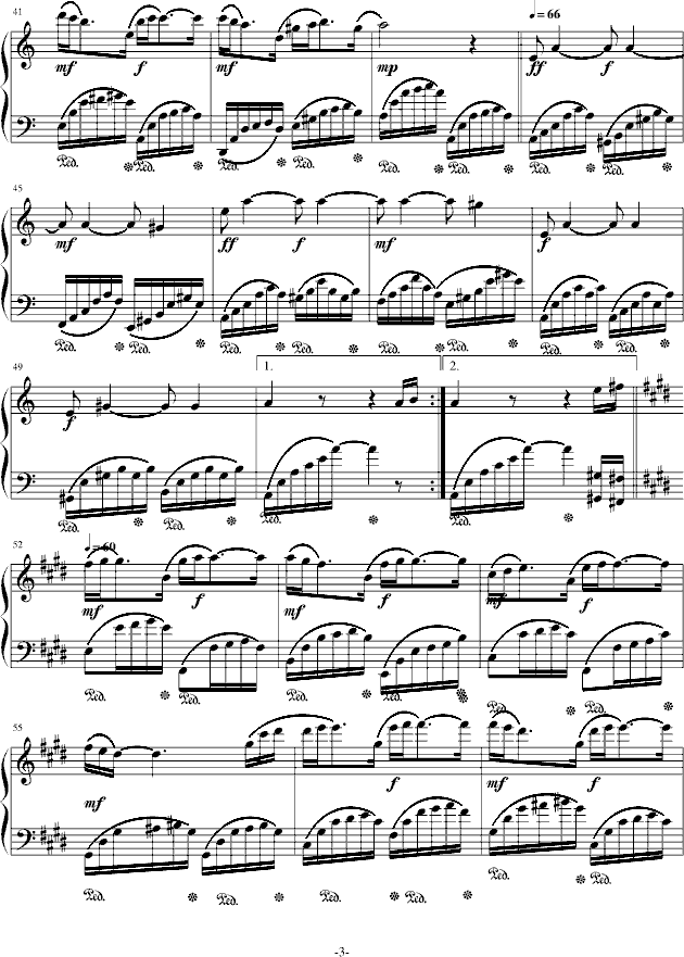 那日的风(钢琴谱)3