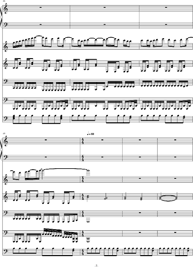 JUMP(朋克风格)(钢琴谱)7