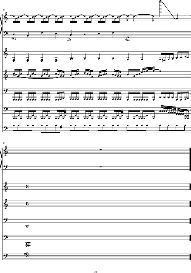 JUMP(朋克风格)(钢琴谱)10