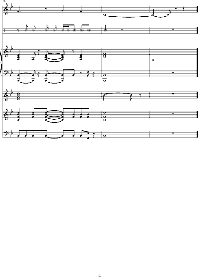 Flying High(钢琴谱)12