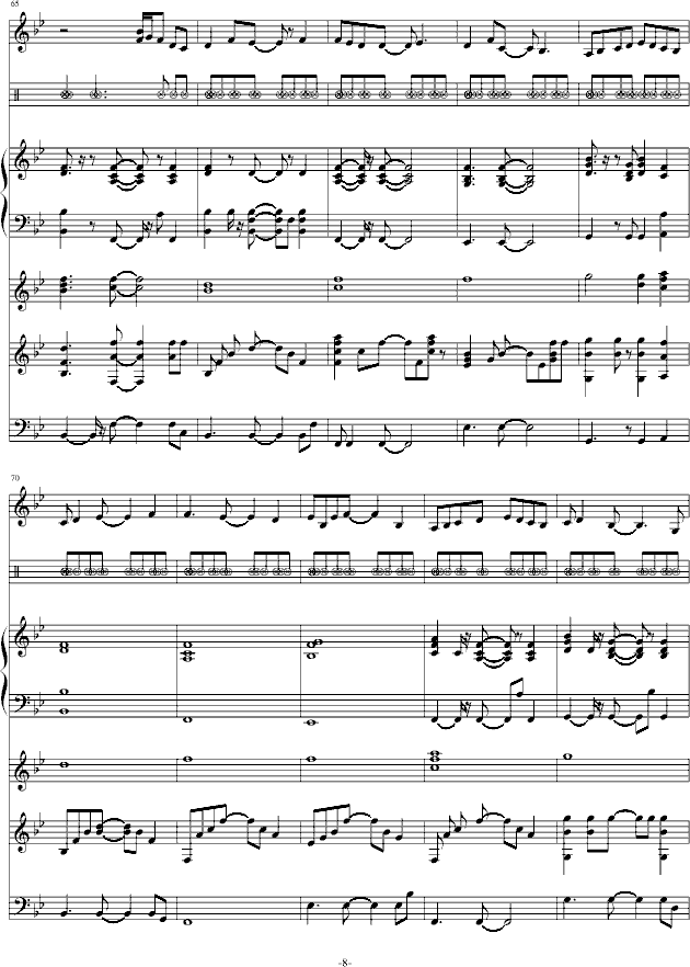 Flying High(钢琴谱)8