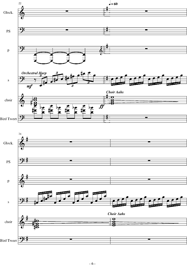 当猥琐男遇见鬼(钢琴谱)6