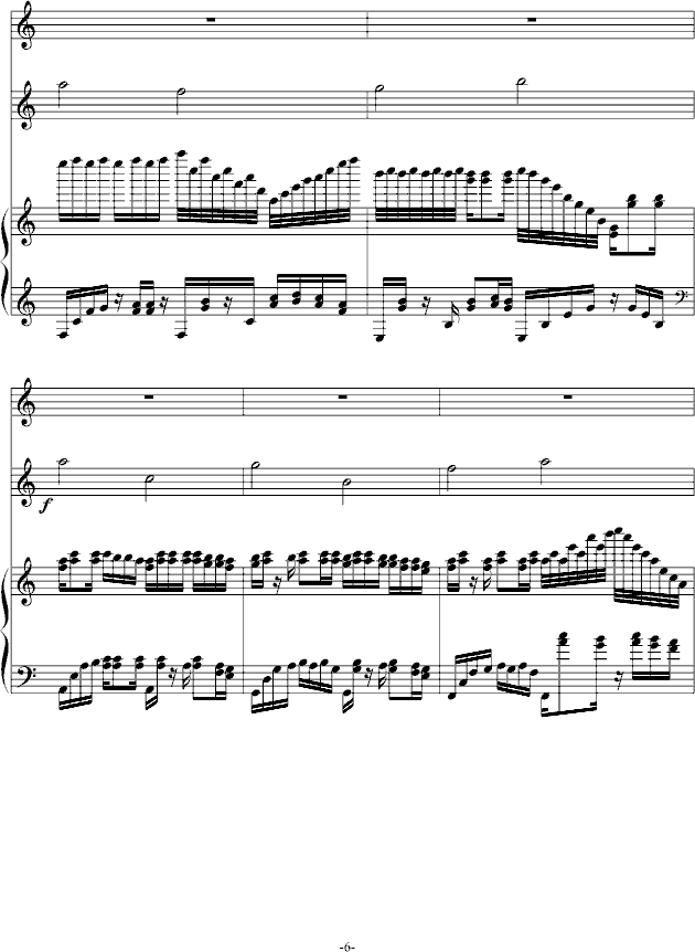 风之小舞曲(钢琴谱)6