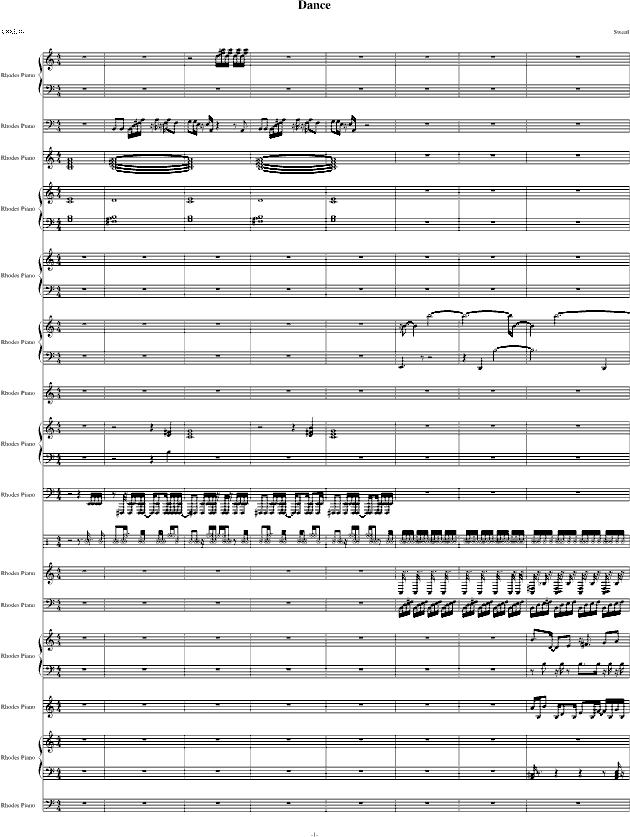 Dance(钢琴谱)1