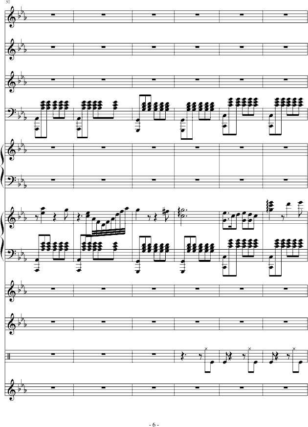 Death Can Dance(钢琴谱)6