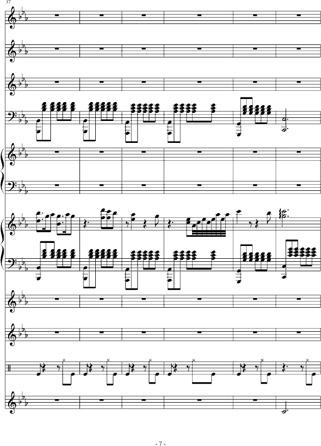 Death Can Dance(钢琴谱)7
