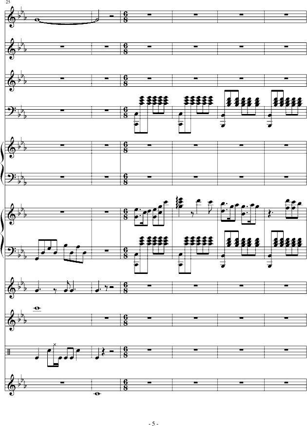 Death Can Dance(钢琴谱)5