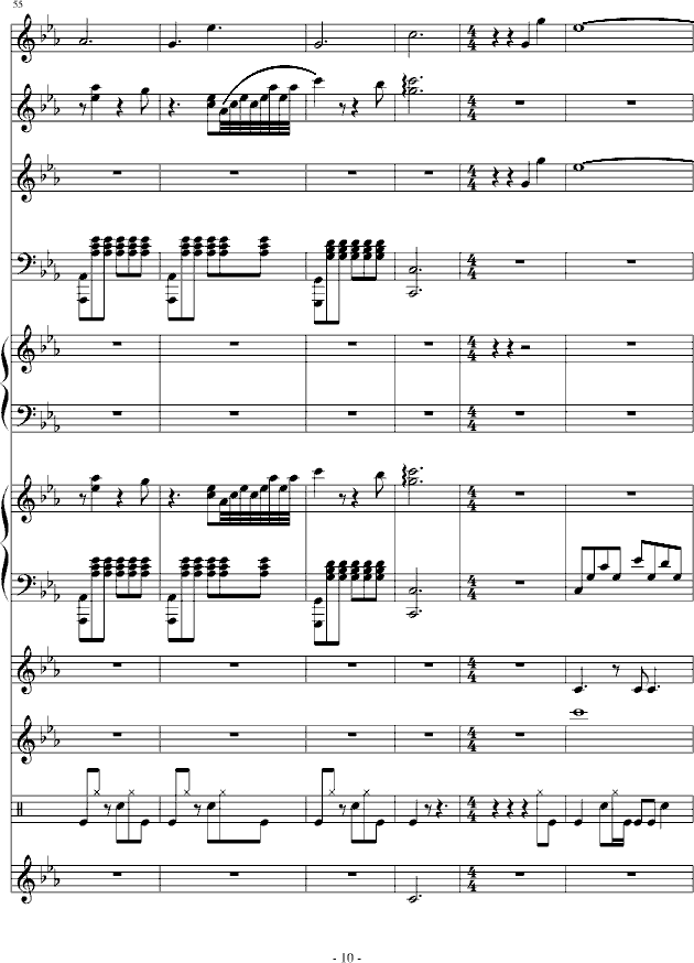 Death Can Dance(钢琴谱)10