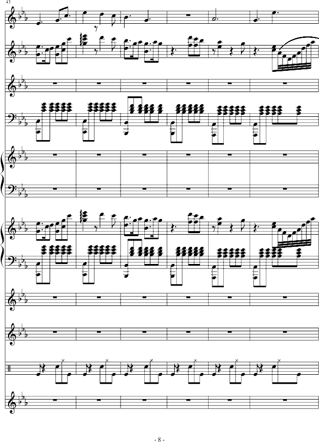 Death Can Dance(钢琴谱)8