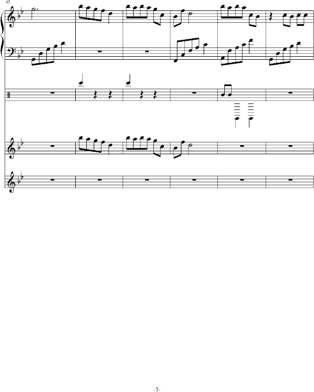 换季（钢琴版初稿）（为同学作的曲）(钢琴谱)7