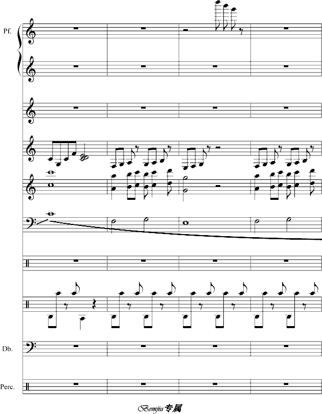 星月花冢(钢琴谱)3
