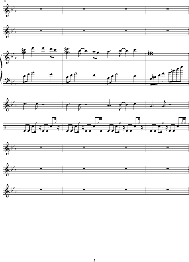 Gothic Clown(钢琴谱)5